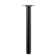 Pied De Meuble Rond En Acier H.30 Cm Diam.3 Cm Noir - Hettich - Bricoman