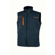 Gilet De Travail Sans Manches Deep Blue T.l - U-power