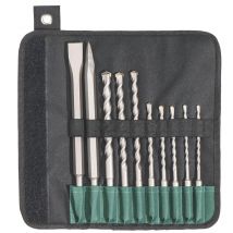 Coffret De 8 Forets Sds+ Et 2 Burins Pour Perforateur Sds - Metabo