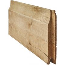 Clin Rainuré Bouveté Pin Sylvestre Classe 4 Ep.22 X L.145 X L.4000 Mm