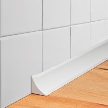 Profil D'Étanchéité Rigide À Lèvres Souples 3150 X 20 X 20 Mm Blanc - Tecnomat