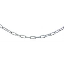 Chaîne Acier Zingué Au Mètre Maillon Court - Bricoman