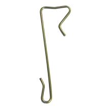 500 Crochets Ardoise Agrafe Inox 17%, Ø2.4, 11cm