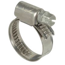 Lot De 2 Colliers De Serrage Inox Diam.13-24 Mm Long.13 Mm