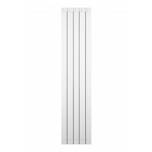 Radiateur Aluminium Vertical Ledro Blanc H1886 - 5 Elements - 1440w - Nova Florida