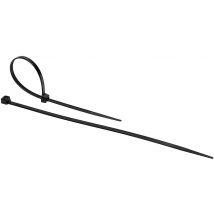 100 Colliers Câblage 4.8x200mm Noir