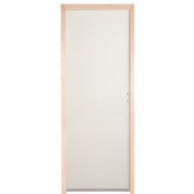 Bloc-porte Feu Prépeint Larg.73 Cm Poussant Droit Ei30 Huiss.68 Mm