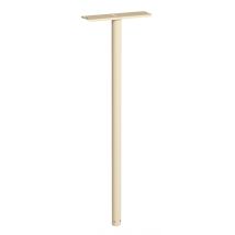 Pied De Boîte Aux Lettres Beige Rond H.1,1 M Diam.4,5 Cm - Decayeux