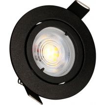 Spot Encastrable Noir 400lm Lot De 3 Jade - Arlux - Bricoman