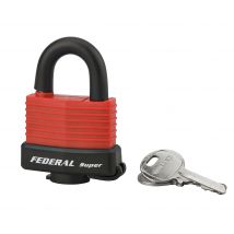 Cadenas Laiton Gainé Pvc À Clef Rouge 40 Mm Sea Line - Bricoman