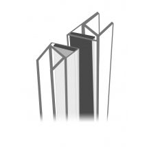 Joint Magnétique Angle Transparent Pour Paroi De Douche Antibes