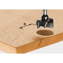 Fraise Pour Ferrures Hw Avec Queue De 8mm Hw S8 D30 - Festool - Bricoman