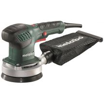 Ponceuse Excentrique Filaire 310w Metabo Plateau 125mm Sxe3125 Coffret 600443500
