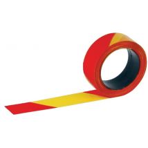 Ruban Rouge/jaune L.100 M X L.50 Mm Rubaplast - Taliaplast - Bricoman