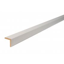 Baguette Angle Arrondie En Mdf Prépeint 28 X 28 Mm Long.2,44 M - Sotrinbois - Tecnomat