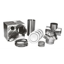 Kit De Distribution D'Air Chaud 4 Bouches 500 M3/h