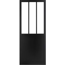 Porte Coulissante Seule Atelier Revêtue Larg.73 Cm Alvéolaire