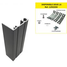 Kit Tapées D'Isolation 140 À 160 Mm Gris 215 X 210 Cm