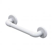 Barre D’appui Droite Haute Résistance 30 Cm Gainée Upvc Blanc - 11900wh-ls Akw - Bricoman