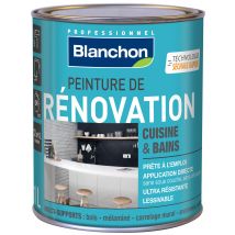 Peinture De Rénovation Multi-support Cuisine & Bain Blanc 1 L - Blanchon