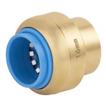 Raccord Bouchon Universel Cuivre / Multicouche / Per Automatique Diam.16 Mm - Tout Push