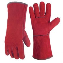 Gants De Protection De Soudeur En Croute Cuir - Gys - Bricoman