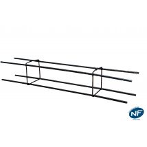 Chaînage Carré, 10 X 10 Cm Diam.10 Mm Long.6 M