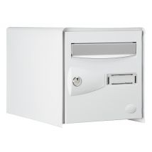 Boite Aux Lettres Normalisée 1 Porte Blanche Probox - Decayeux