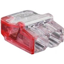 15 Bornes Transparentes Mini 2 Entrées - Blm