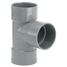 Té Simple Pvc Mâle/femelle Diam.125 Mm, 87°30 - Bricoman