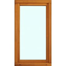 Fenêtre Bois H.75 X L.60 Cm Ouvrant À La Française 1 Vantail Tirant Droit Pin