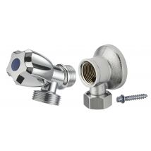 Robinet + Applique Machine À Laver 15 X 21 (1/2") - 20 X 27 (3/4")