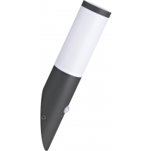 Applique Murale Torche Montante Gris Anthracite 15w - Arlux - Bricoman