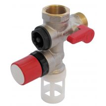 Groupe De Sécurité Spécial Chauffe-eau Plat Droit Laiton Pour Eau Douce - Comap