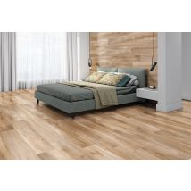Carrelage Sol Intérieur Effet Bois L.23x L.120cm - Turia Beige