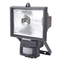 Projecteur Noir Sans Ampoule 400w A Détection