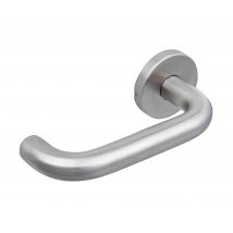 Poignées De Porte Sur Rosace Lc2 Inox X2 - Vachette - Bricoman