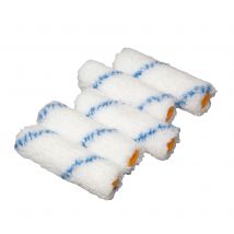 Manchon Patte De Lapin Polyester Tissé 12 Mm Long.100 Mm Pour Mur Et Plafond - Rotacryl Rota (lot De 5)