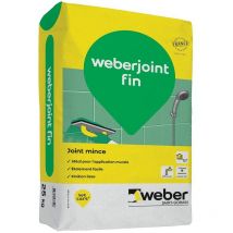 Joint Fin Blanc Pur E06 25kg Weber