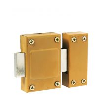 Verrou Cambré Sans Bouton, Cylindre 40 Mm