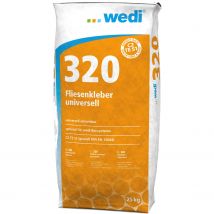 Colle Carrelage En Poudre Gris C2s1et Pour Sol Et Mur Intérieur 25kg -wedi 320