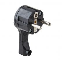 Fiche Mâle Extra Plate 16a Noire