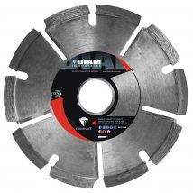 Disque Diamant À Déjointoyer Diam.115 Mm Segments Alternés 8mm Diamantés Soudés - Diam Industries