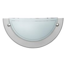 Applique Murale En Métal Gris H.15 X L.31 Cm - Slid - Tecnomat
