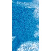 Lot De 20 Mosaiques 31.6 X 31.6cm Pate Verre Bleu