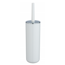 Porte Balai Wc Blanc Et Chromé Posa