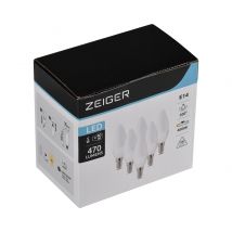 6 Ampoules E14 C35 470lm 4000k - Zeiger