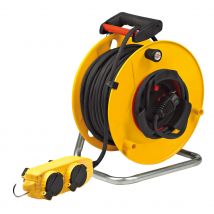 Enrouleur De Chantier L.40 M 3g1,5 4 Prises Ip44 - Brennenstuhl - Bricoman