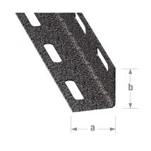 Cornière Perforée Martelé 27x27mm L.1 M Gris - Cqfd