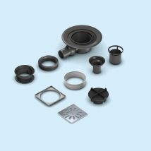 Bonde Sortie Horizontale Dn50 Pour Receveur De Douche À L'Italienne "fundo Primo" Wedi - Bricoman